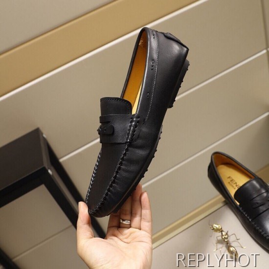 Fendi 2020 Mens Leather Loafer