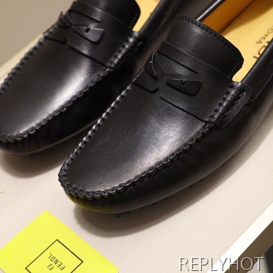 Fendi 2020 Mens Leather Loafer