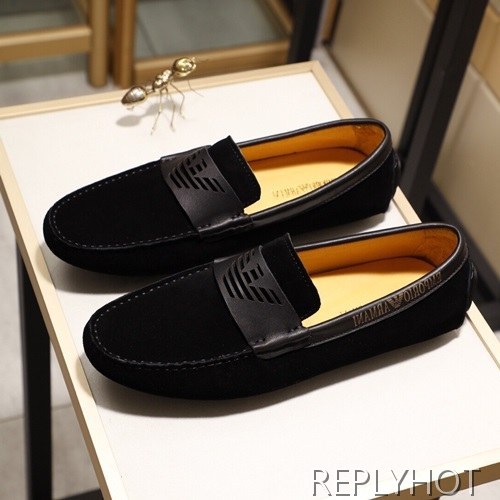 Armani 2020 Mens Leather Loafer