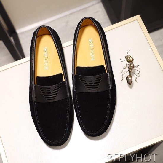 Armani 2020 Mens Leather Loafer