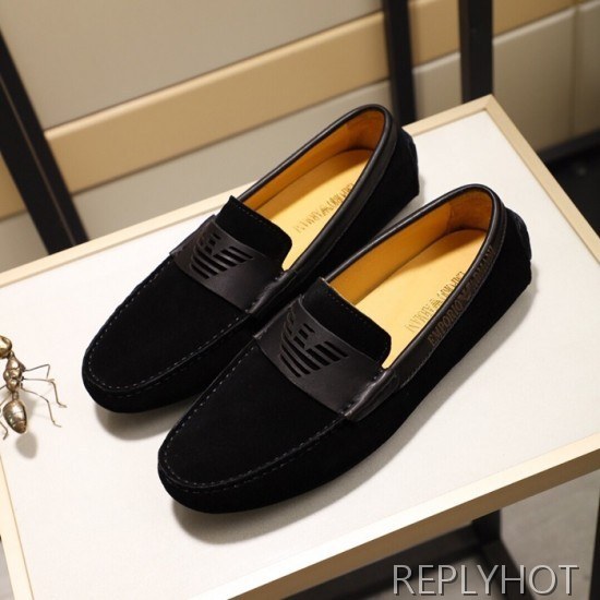 Armani 2020 Mens Leather Loafer