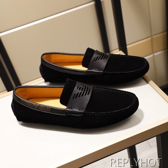 Armani 2020 Mens Leather Loafer