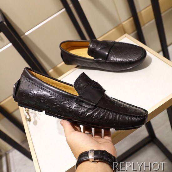 Armani 2020 Mens Leather Loafer