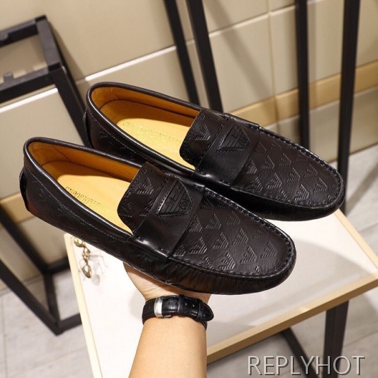 Armani 2020 Mens Leather Loafer