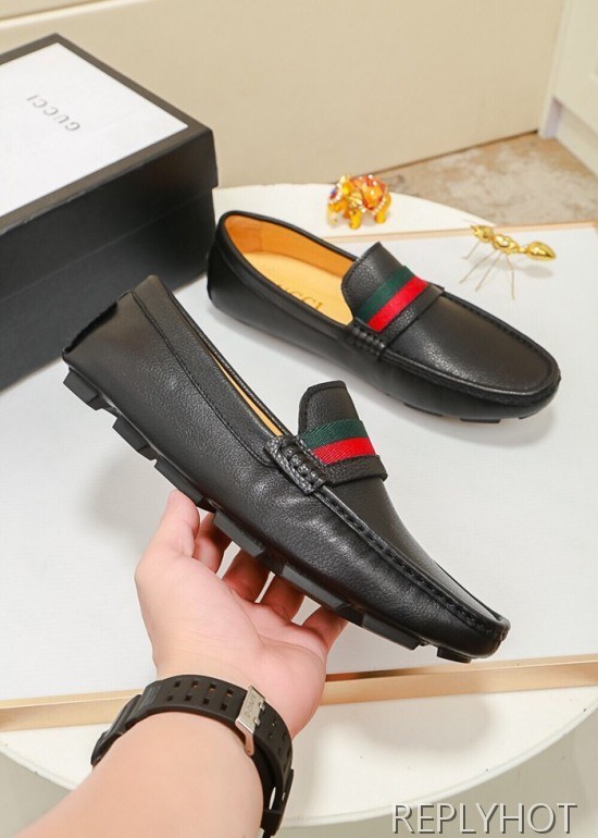 Gucci 2020 Mens Leather Loafer