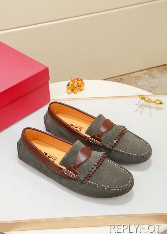 Ferragamo  2020 Mens Leather Loafer