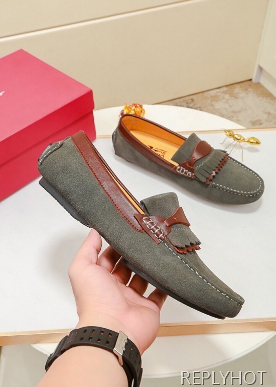 Ferragamo  2020 Mens Leather Loafer