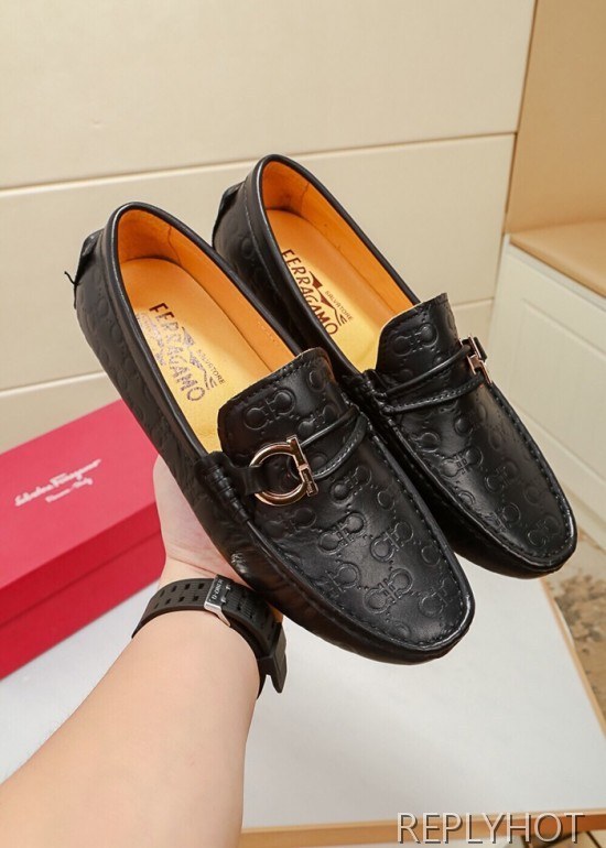 Ferragamo  2020 Mens Leather Loafer