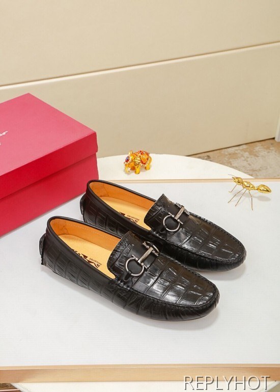 Ferragamo  2020 Mens Leather Loafer