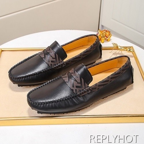 Fendi 2020 Mens Leather Loafer