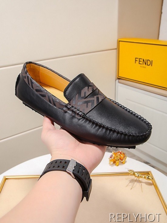 Fendi 2020 Mens Leather Loafer