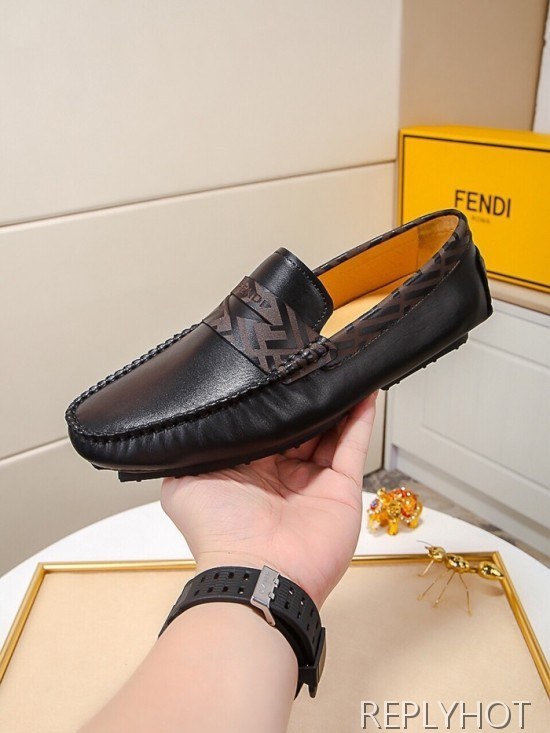 Fendi 2020 Mens Leather Loafer