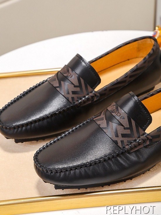 Fendi 2020 Mens Leather Loafer