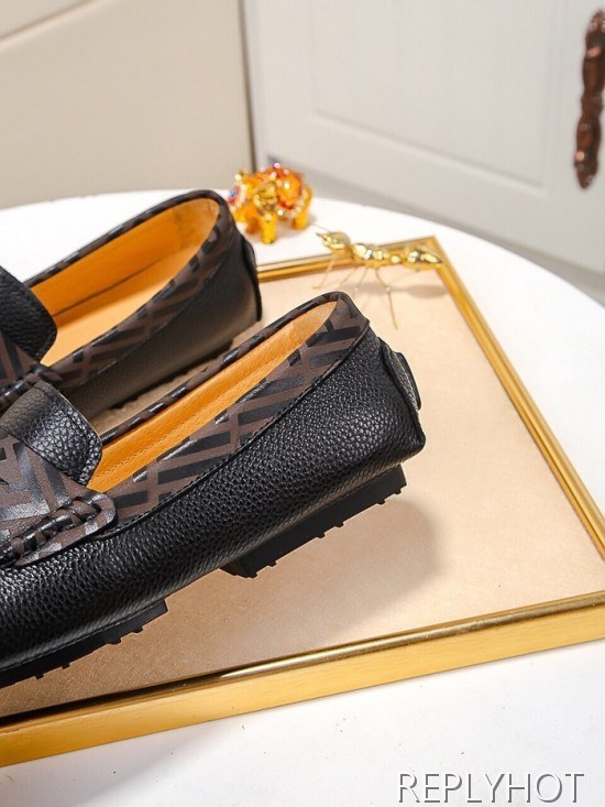 Fendi 2020 Mens Leather Loafer