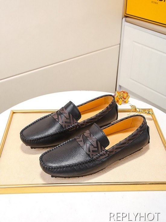 Fendi 2020 Mens Leather Loafer