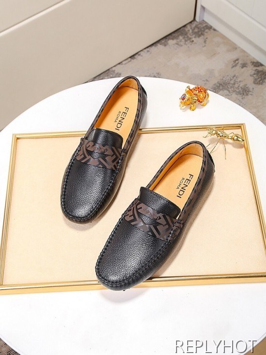 Fendi 2020 Mens Leather Loafer