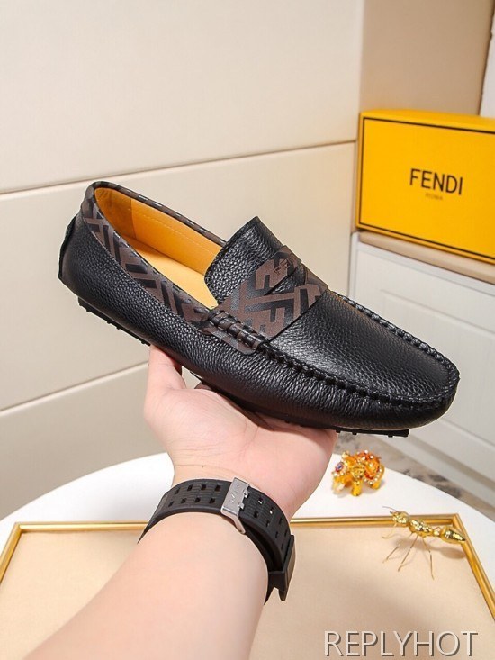 Fendi 2020 Mens Leather Loafer