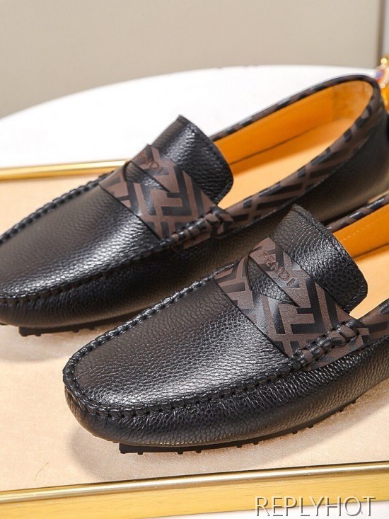 Fendi 2020 Mens Leather Loafer