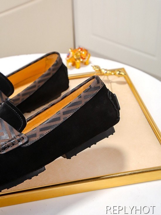 Fendi 2020 Mens Leather Loafer