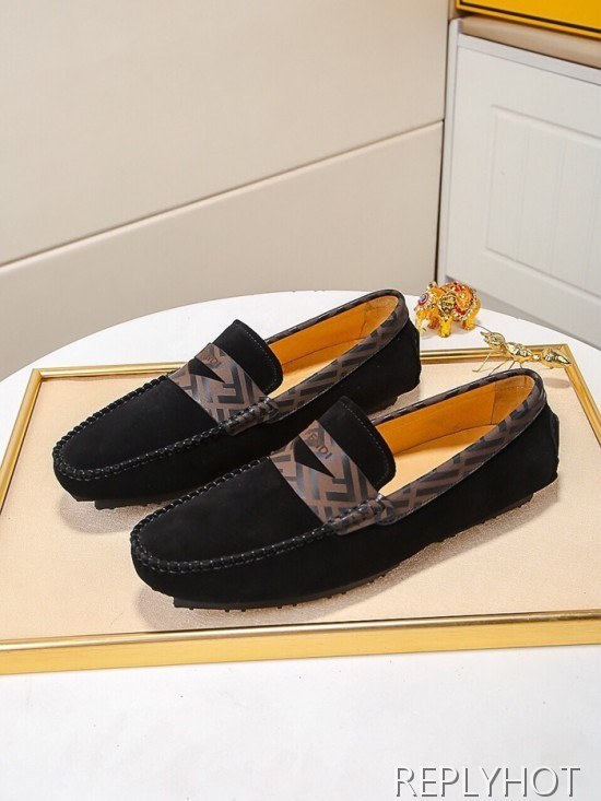 Fendi 2020 Mens Leather Loafer