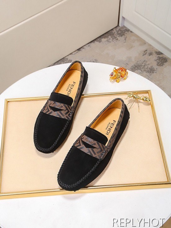 Fendi 2020 Mens Leather Loafer
