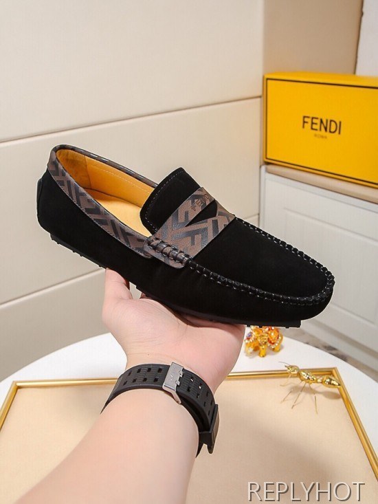 Fendi 2020 Mens Leather Loafer