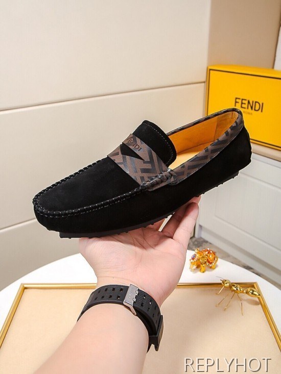 Fendi 2020 Mens Leather Loafer