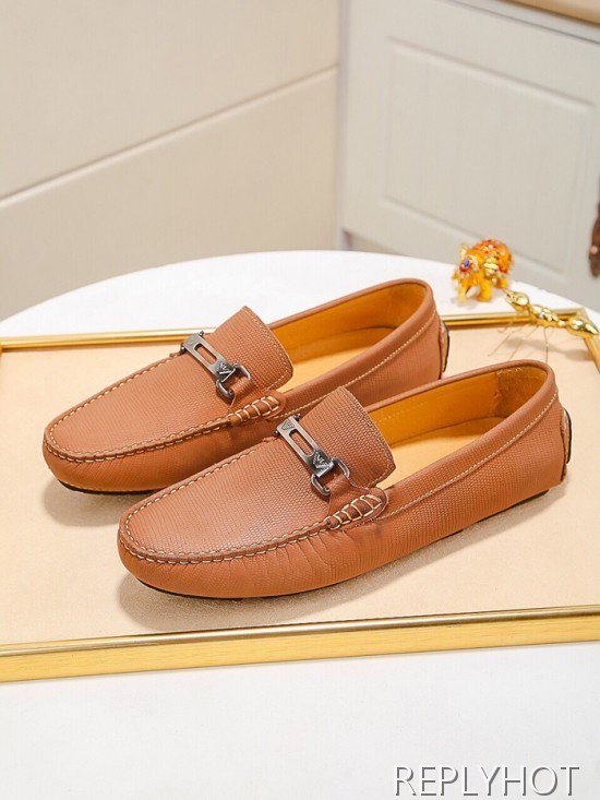 Armani 2020 Mens Leather Loafer