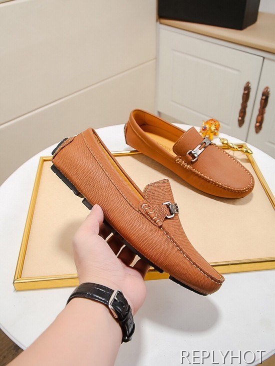 Armani 2020 Mens Leather Loafer