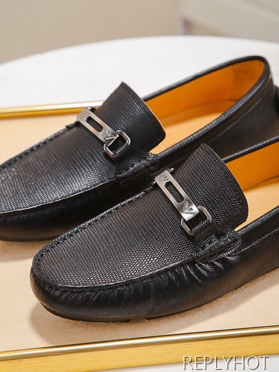 Armani 2020 Mens Leather Loafer