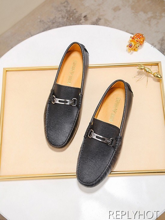 Armani 2020 Mens Leather Loafer