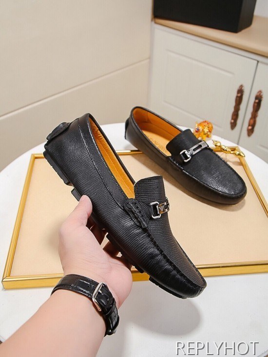 Armani 2020 Mens Leather Loafer