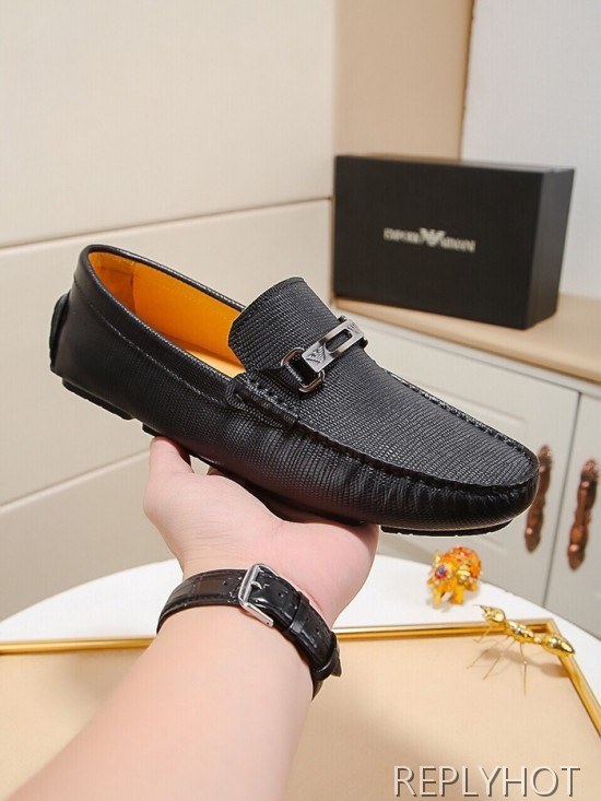 Armani 2020 Mens Leather Loafer