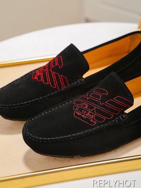 Armani 2020 Mens Leather Loafer