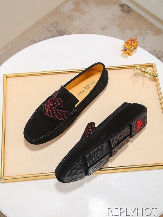 Armani 2020 Mens Leather Loafer