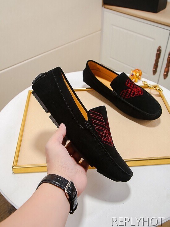 Armani 2020 Mens Leather Loafer