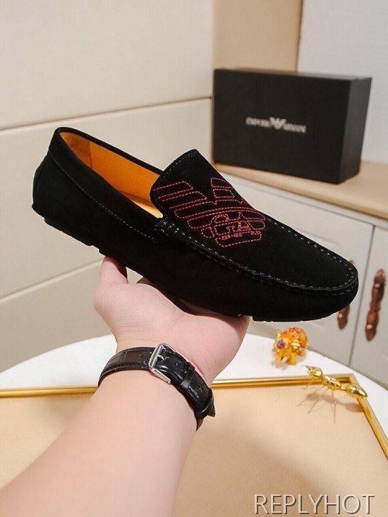 Armani 2020 Mens Leather Loafer