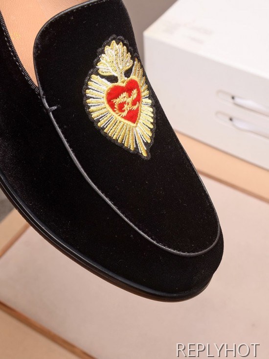 Christian Loubutin 2020 Mens Leather Loafer