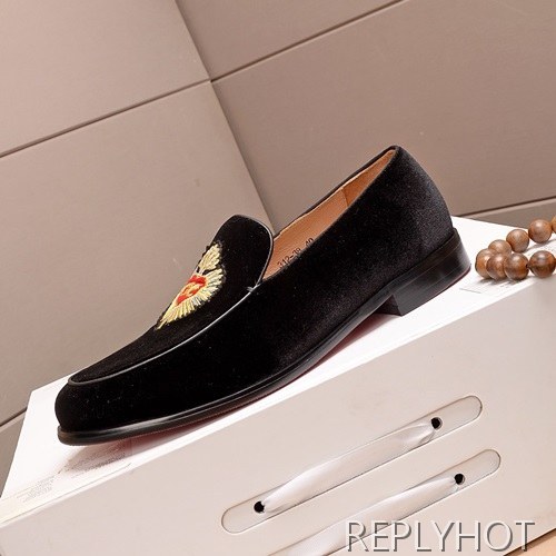 Christian Loubutin 2020 Mens Leather Loafer