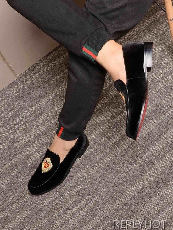 Christian Loubutin 2020 Mens Leather Loafer