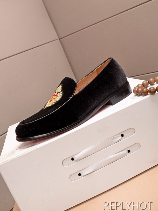 Christian Loubutin 2020 Mens Leather Loafer