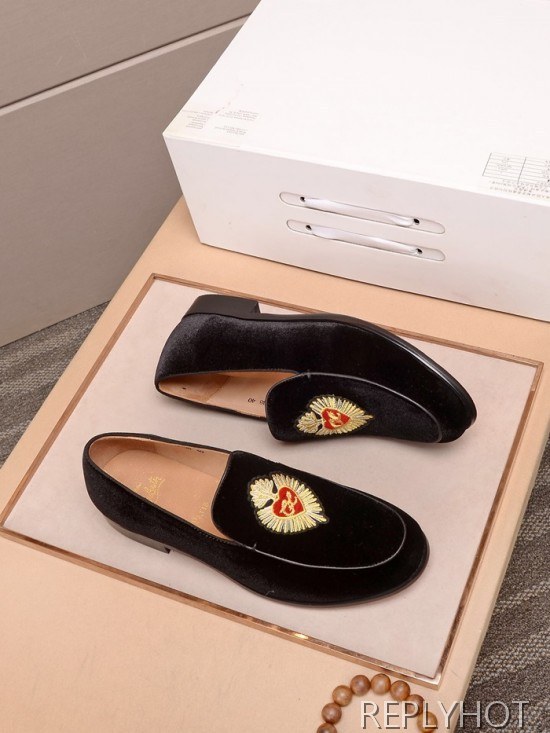 Christian Loubutin 2020 Mens Leather Loafer