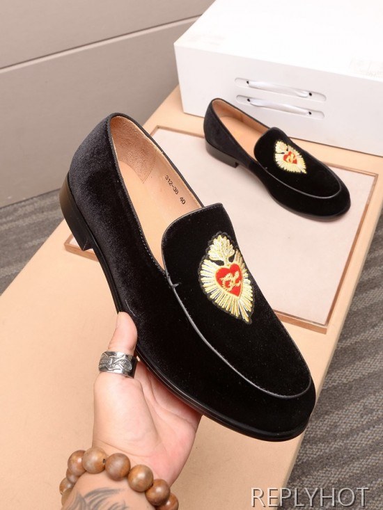 Christian Loubutin 2020 Mens Leather Loafer