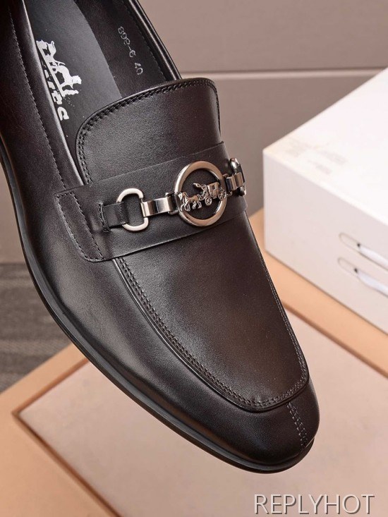 Hermes 2020 Mens Leather Loafer
