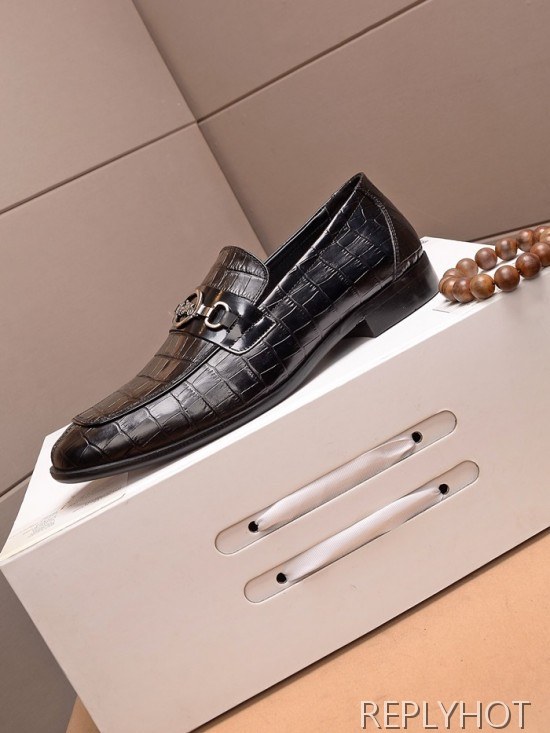 Hermes 2020 Mens Leather Loafer