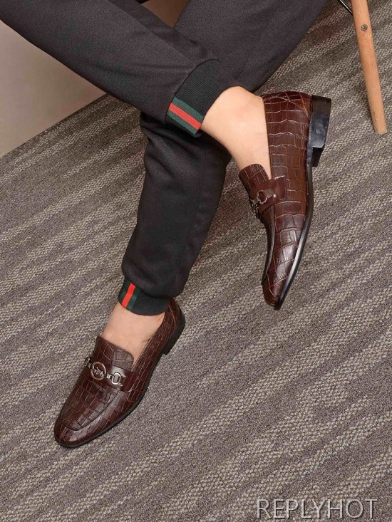 Hermes 2020 Mens Leather Loafer