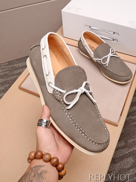 Ferragamo  2020 Mens Leather Loafer