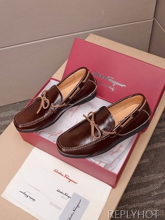 Ferragamo  2020 Mens Leather Loafer