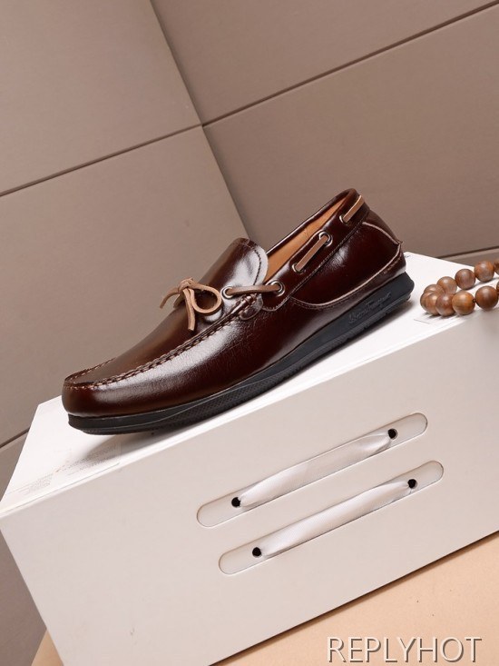 Ferragamo  2020 Mens Leather Loafer