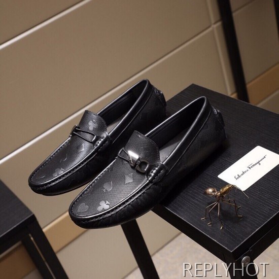 Ferragamo  2020 Mens Leather Loafer